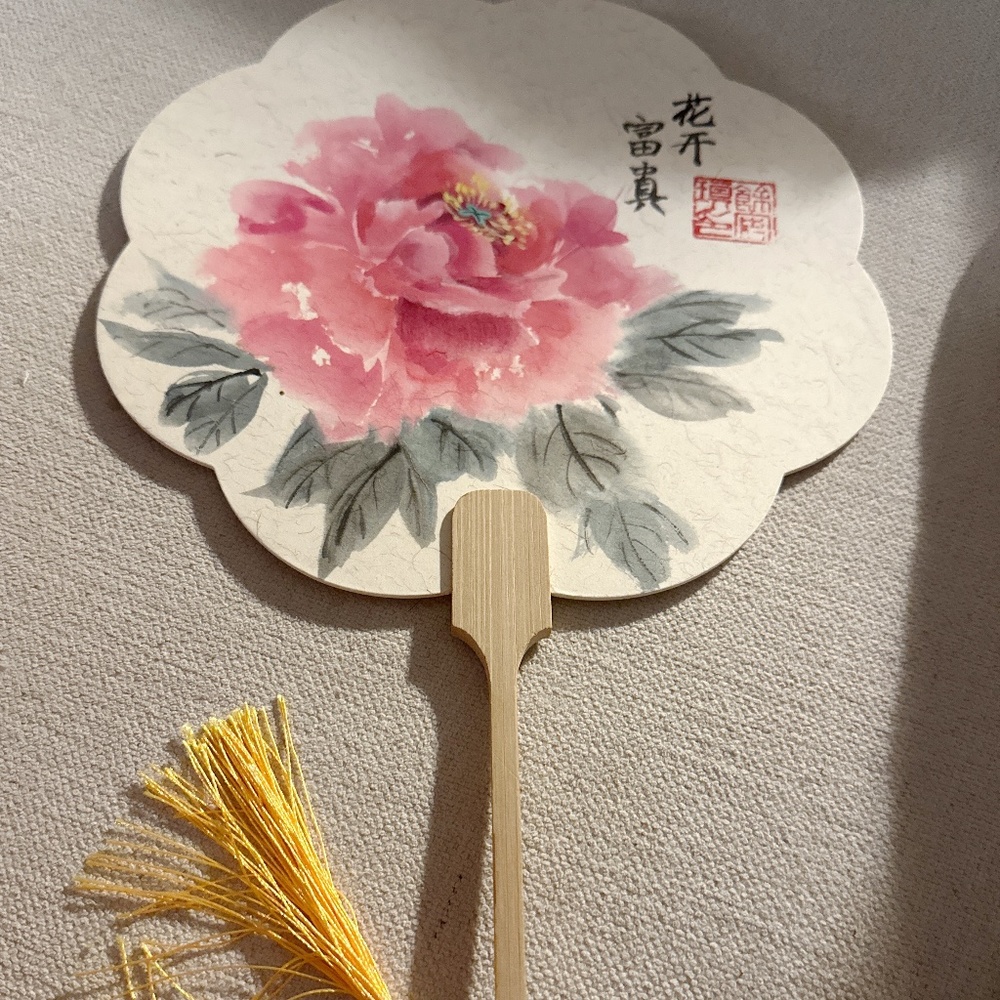 Hand painted chinese fan 🪭